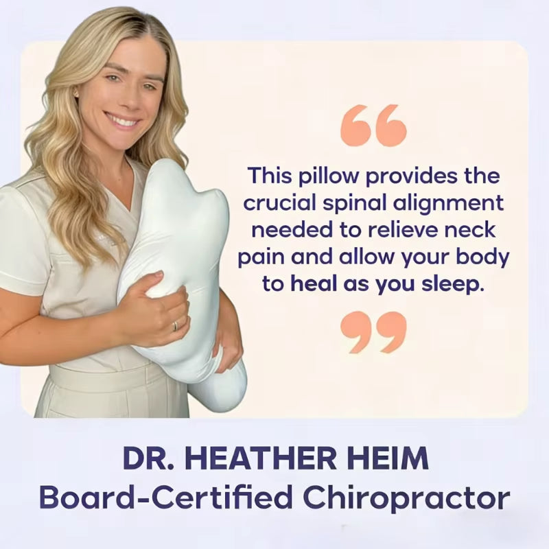 Odorless Orthopedic Pillow for Neck and Shoulder Pain Memory Foam Neck Pillow Ergonomic Sleeping Cervical Pillow